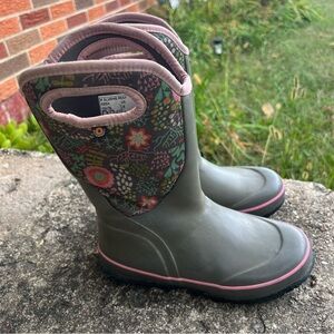 Bogs Kids Slushie Reef Floral Boots